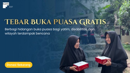 Tebar Paket Buka Puasa Gratis