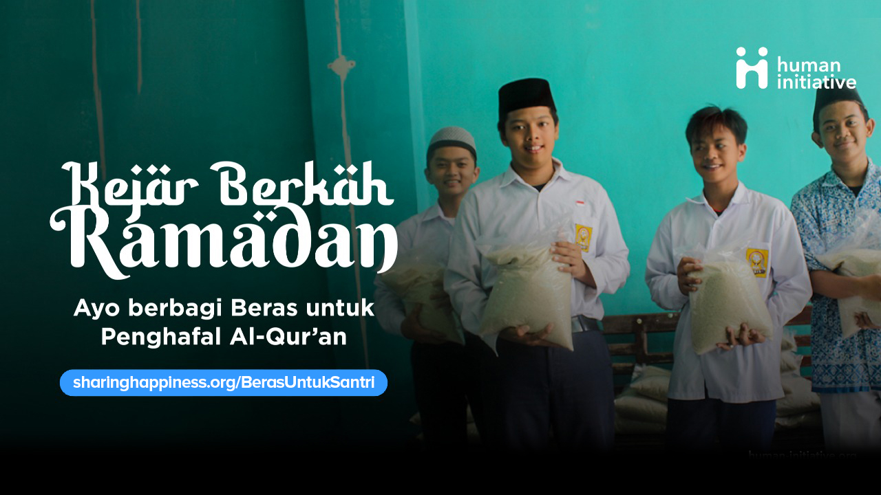 Berbagi Beras untuk Santri Yatim & Duafa dengan Setulus Hati - 12924