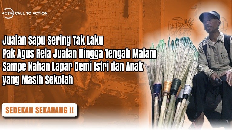Juang Ayah Jualan Sapu Puluhan Kilo Demi Anak Sekolah - 21046