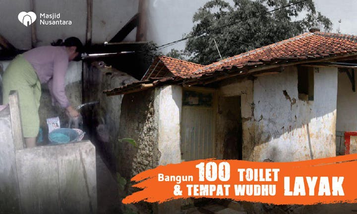 Sharing Happiness 100 Tempat  Wudhu  dan  Toilet  Bersih 