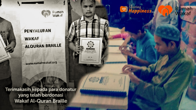Kado Wakaf Al Quran Braile - 3917