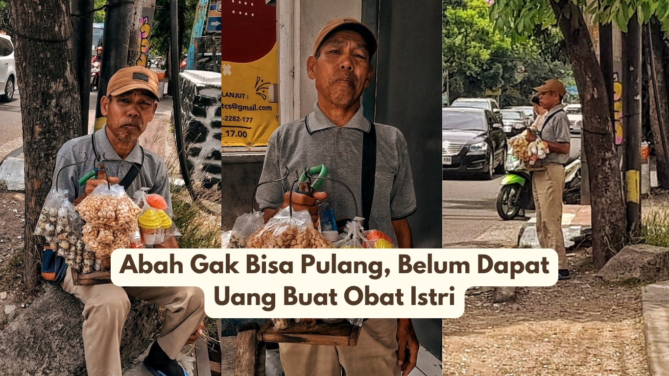 Puluhan Kilo Menahan Lapar, Bantu Abah Endang Penjual Cangcimen - 18470
