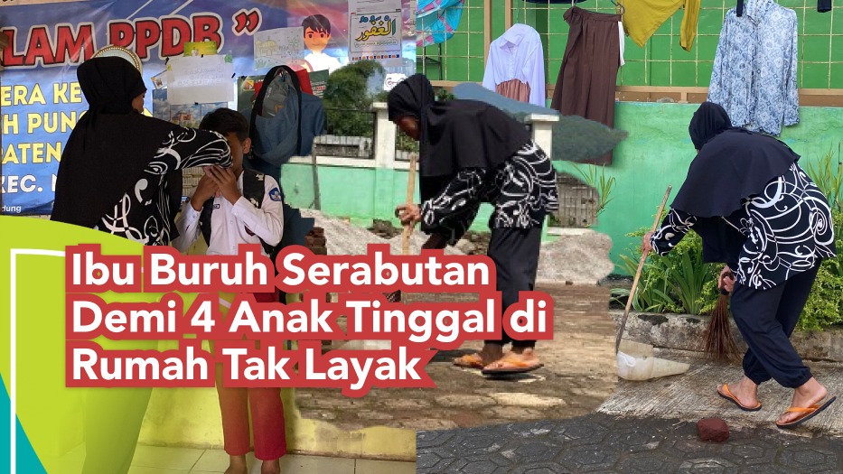 Suami Wafat Bantu Bu Nur Berjuang untuk 4 Anaknya - 20781