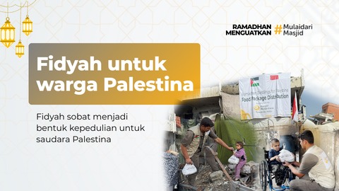 Fidyah untuk Palestina