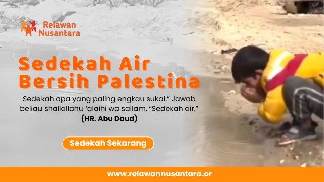 Sedekah Air Bersih Untuk Anak-anak Palestina - 17099