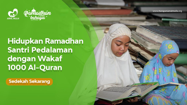 Wakaf Ribuan Quran, Lipat Gandakan Pahala Ramadhan - 10643