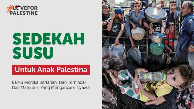 Sedekah Susu Untuk Anak Palestina - 22170