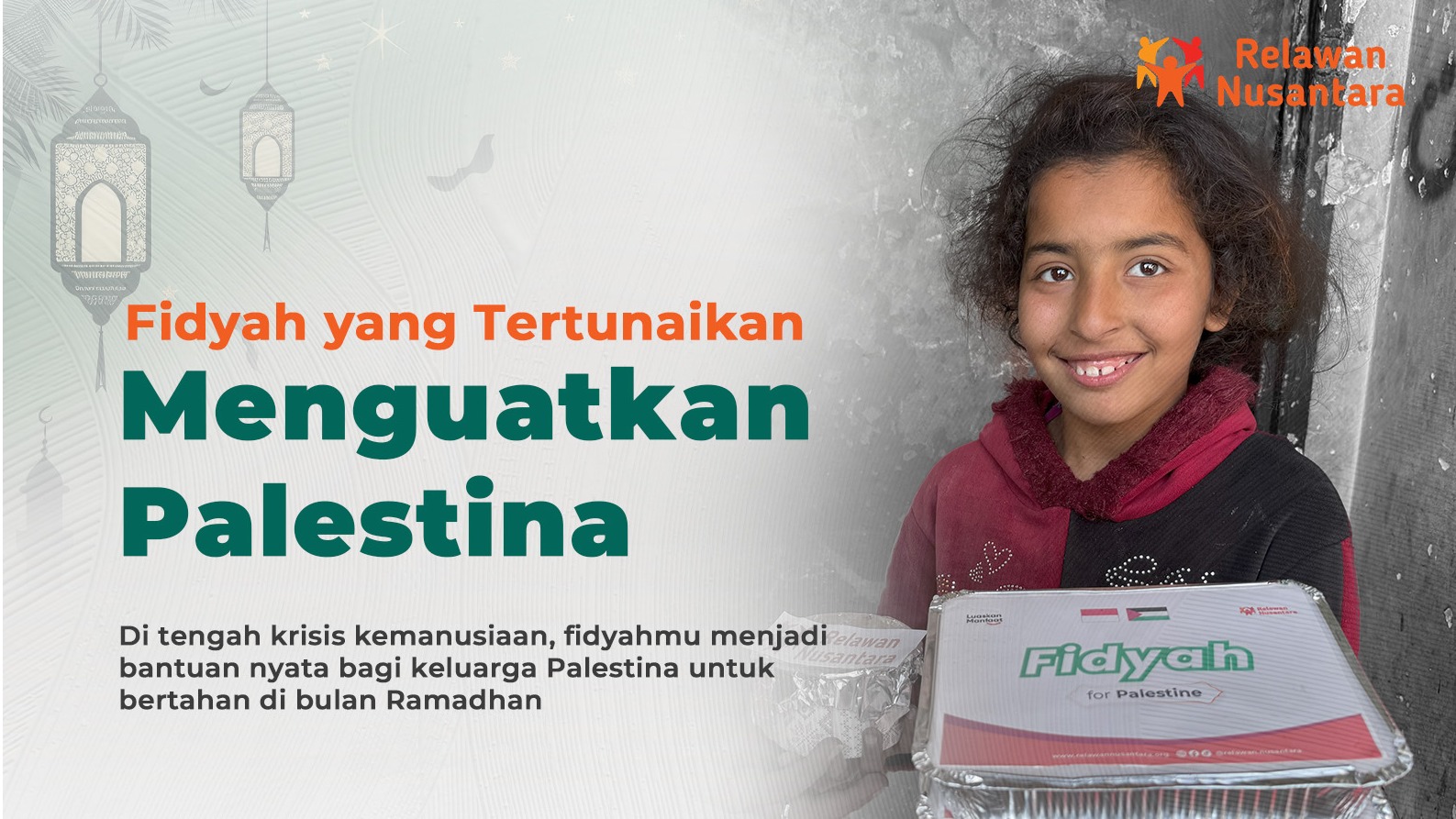 Tunaikan Fidyah Untuk Palestina