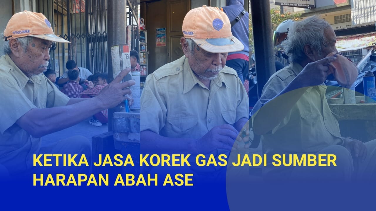 Lansia Berjuang Dengan Mengandalkan Jasa Isi Ulang Gas - 21720