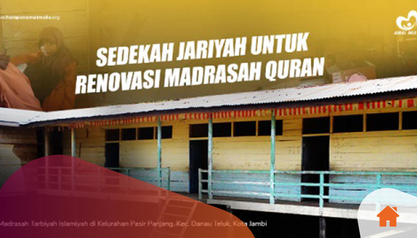 Madrasah Quran Yatim Dhuafa Nyaris Rubuh - 9402