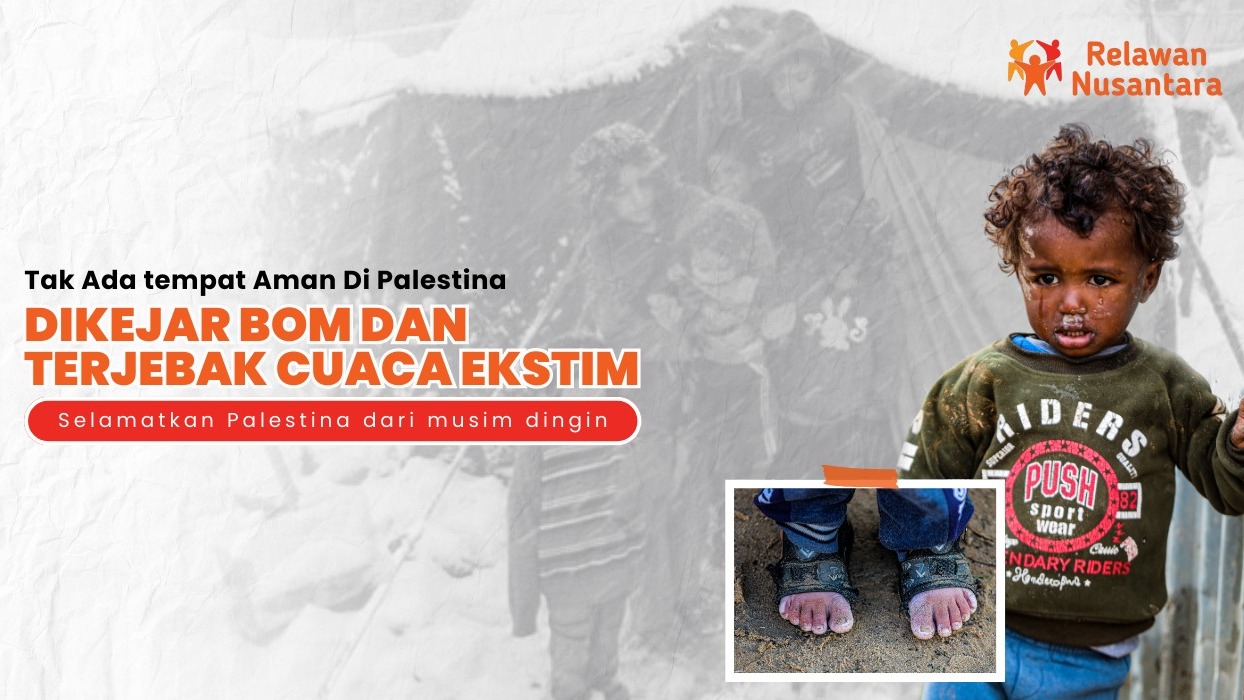 SEDEKAH BANTUAN MUSIM DINGIN UNTUK PALESTINA