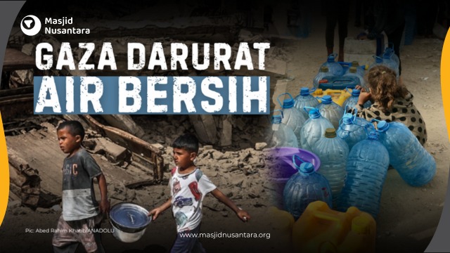 Aliran KebaikanAlirkan Air untuk Gaza - 21390
