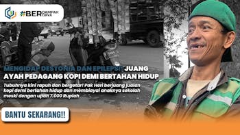Mengidap Destonia Efilepsi! Bantu Perjuangan Pak Heri