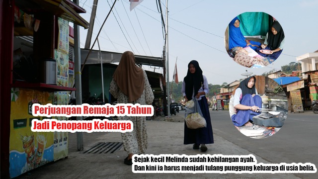 Perjuangan Remaja 15 Tahun Jadi Penopang Keluarga