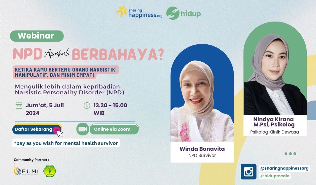 Mengenal NPD (Narcissistic Personality Disorder)