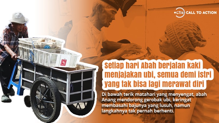 Juang Abah Anang Dorong Gerobak Ubi Demi 5000 Rupiah - 21790