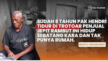 Bantu Abah Penjual Jepit Rambut Berjuang