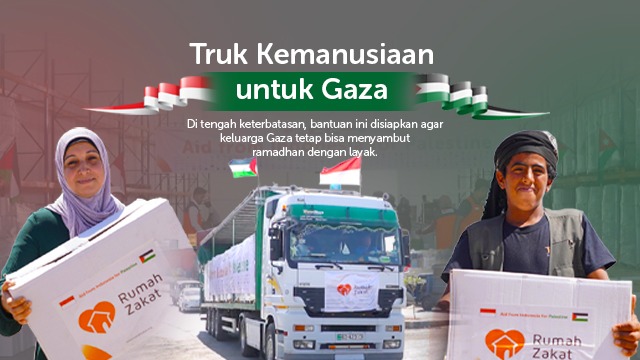 Truk Kemanusiaan Gaza