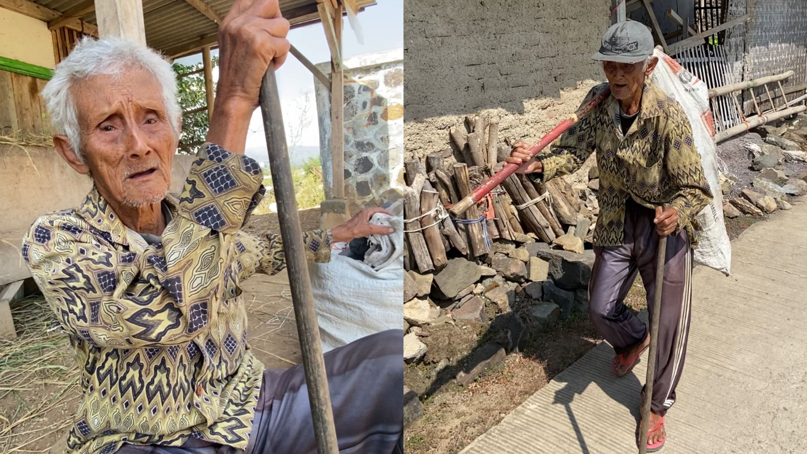 Lansia 86 Tahun Masih Memulung Demi Makan - 23340