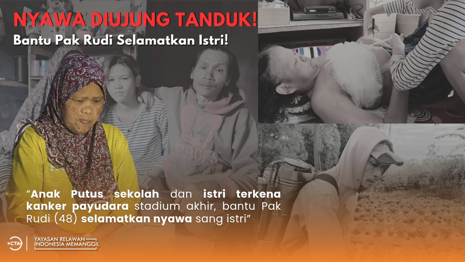 Selamatkan Nyawa Istri Buruh Kebun Kanker Stadium Akhir - 19552