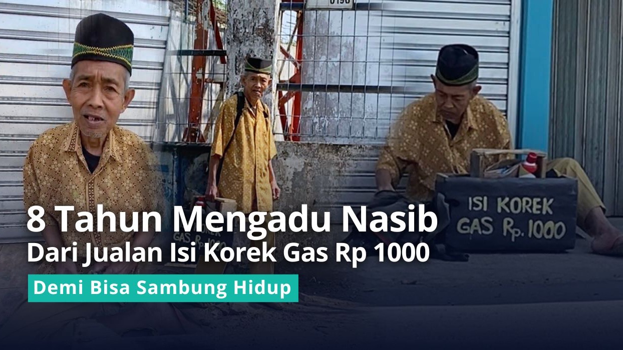 Sepi Pembeli Bantu Abah Korek Gas Hidup Layak - 21504