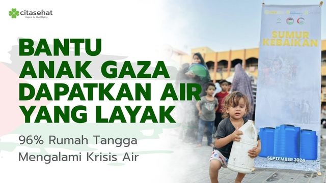 Bantuan Air Bersih untuk warga Palestina - 20341