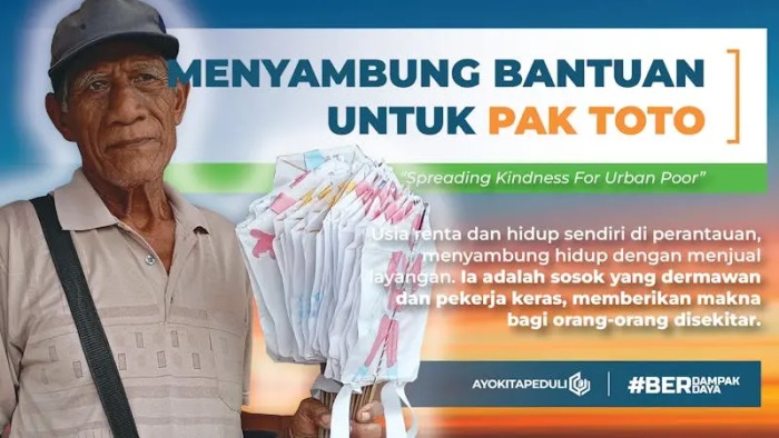Lansia Sambung Hidup Dengan Jualan Layangan - 20672