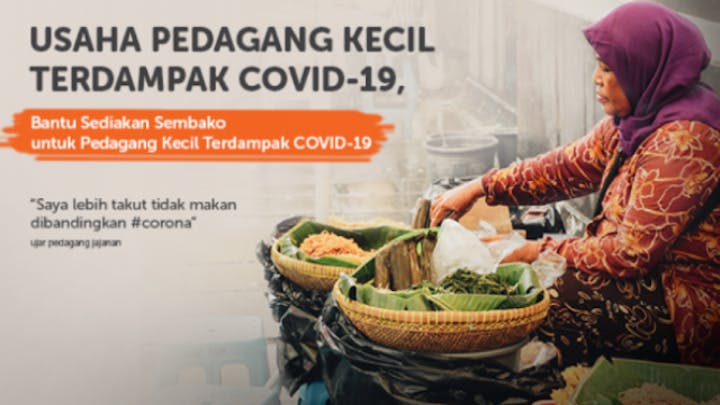 Sharing Happiness Sembako Pedagang Kecil Yang Terdampak Covid 19