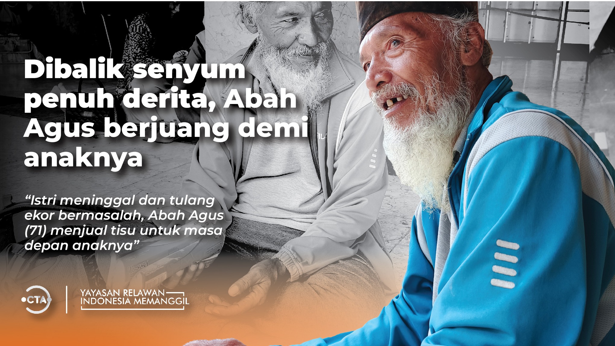 Perjuangan Abah Penjual Tisu Untuk Anak Sekolah - 18869
