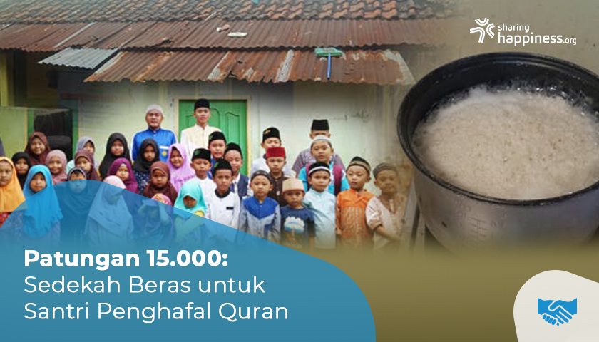 Sedekah Beras untuk Santri Penghafal Quran - 9322