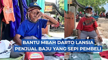 Bantu Kakek Penjual Baju Bekas Berdaya