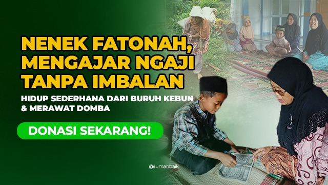 Jadi Guru Ngaji Nenek Fatonah Berjuang Bertahan Hidup - 19908