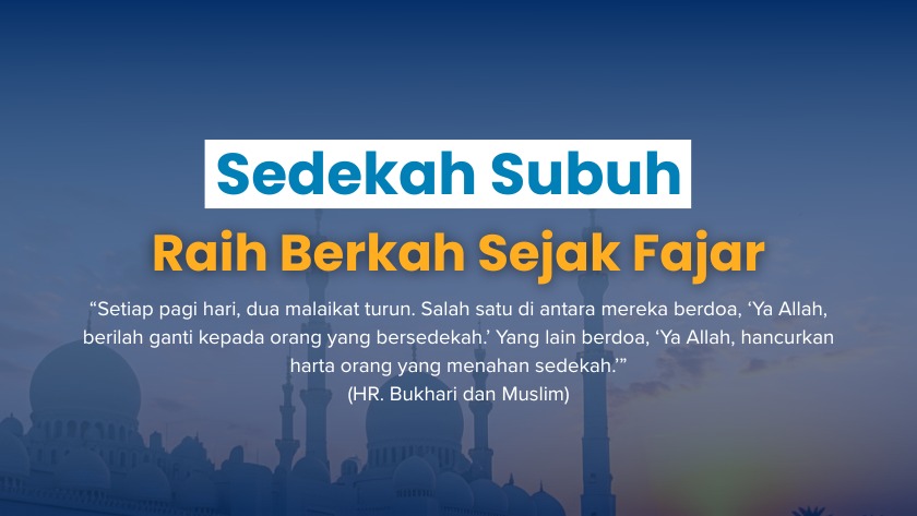 Sedekah Subuhmu Harapan untuk yatim dan dhuafa - 23510