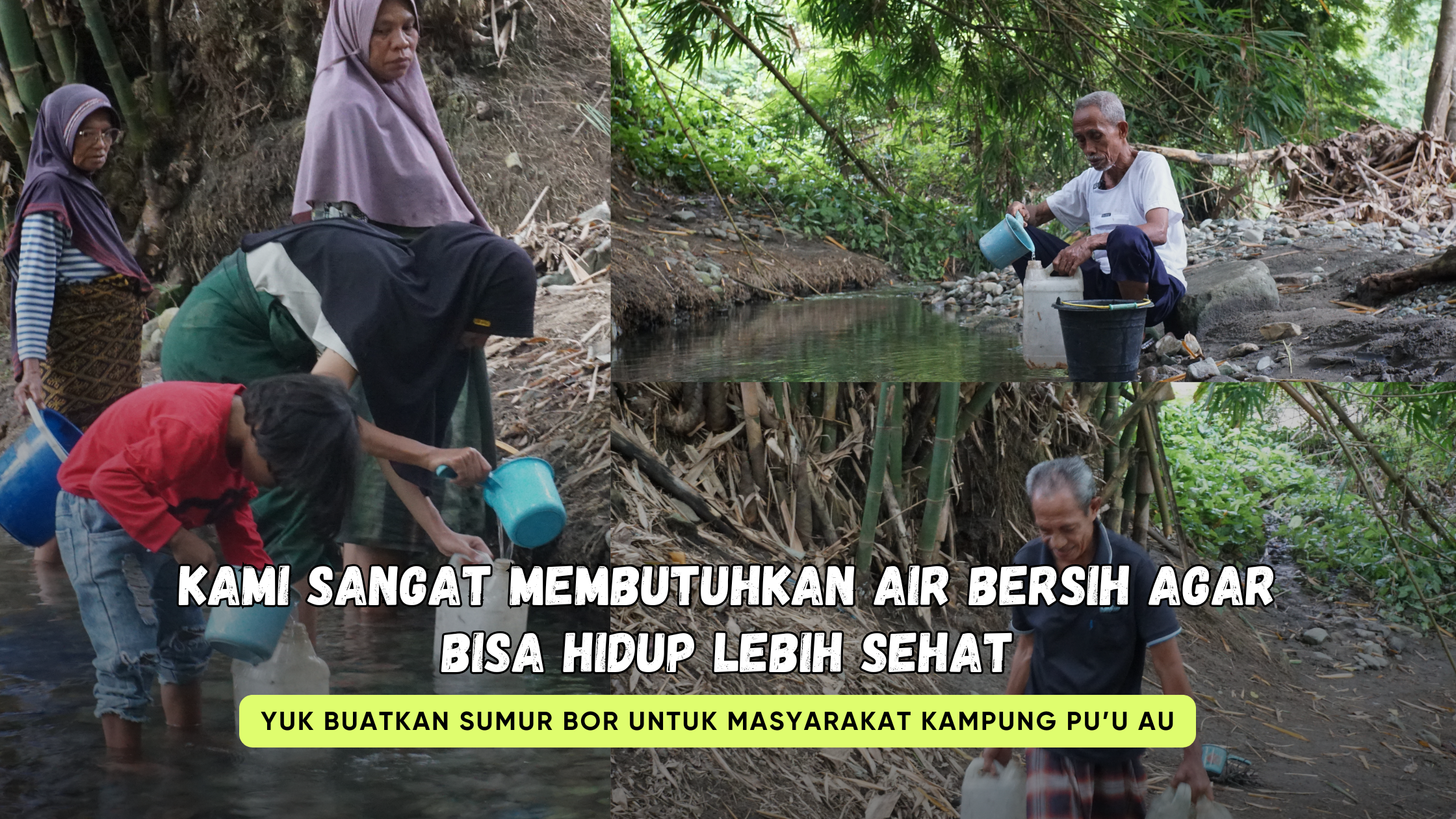 Bantu Masyarakat Kampung Pu039u Au Mendapatkan Air Bersih - 21414