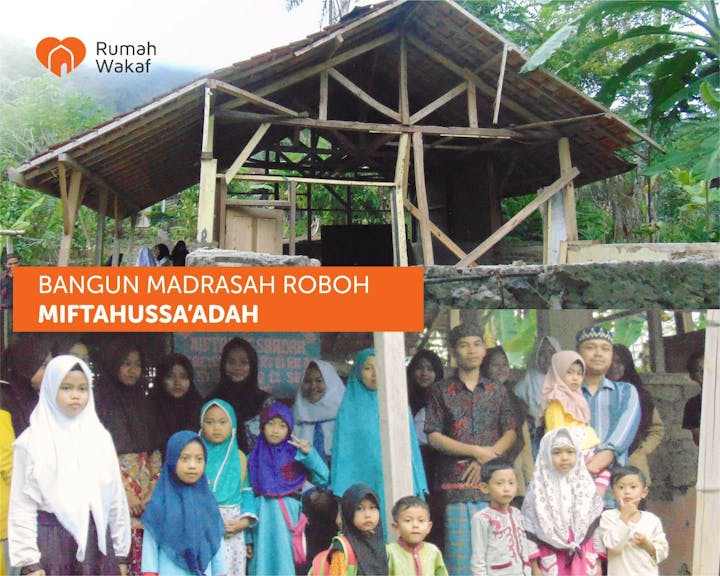 Sharing Happiness | Madrasah Roboh Akibat Gempa