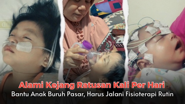 Kejang Ratusan Kali  Bantu Laras Melawan Penyakitnya