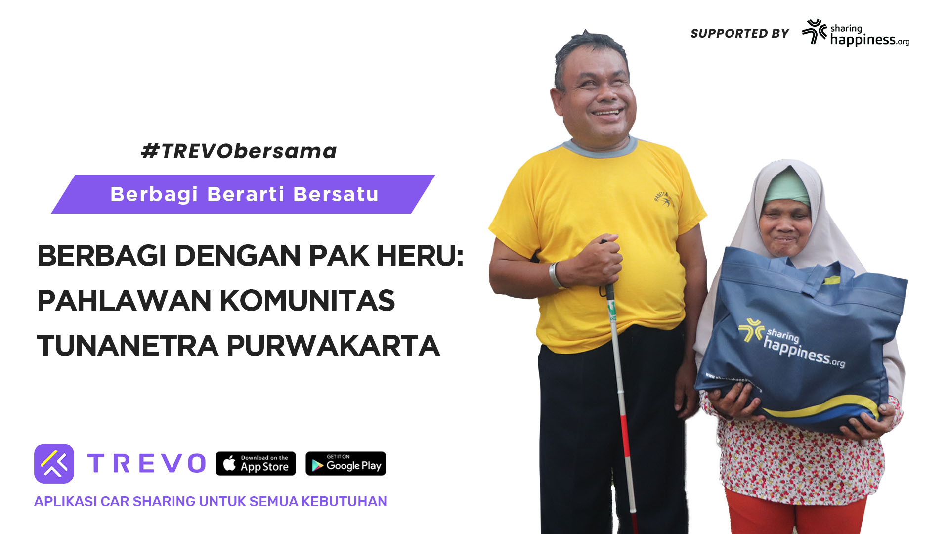 Berbagi Dengan Pak Heru: Pahlawan Komunitas Tunanetra Purwakarta - 10629