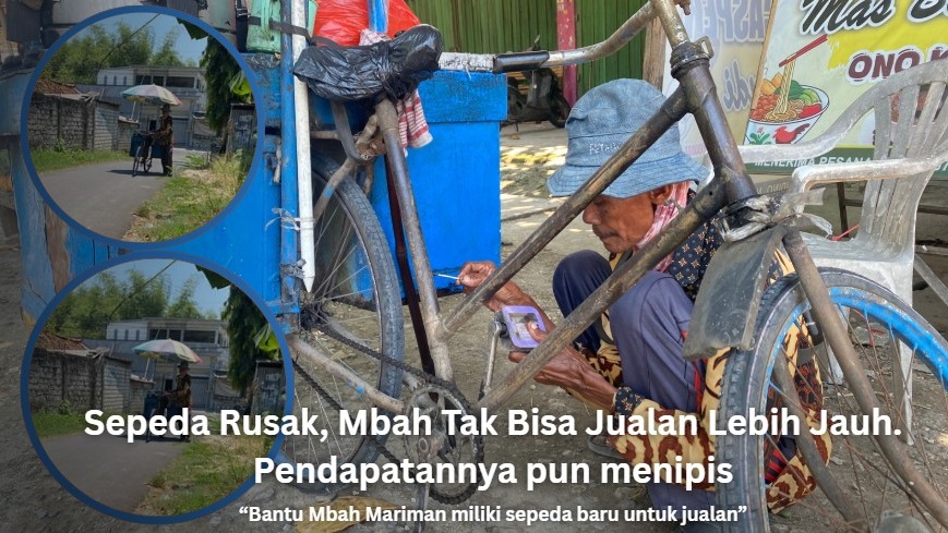 Sepeda Sering Rusak! Mbah tak Bisa Keliling Lebih Jauh - 22796