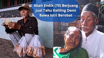 Jual Tahu Demi Hidup Dan Rawat Istri