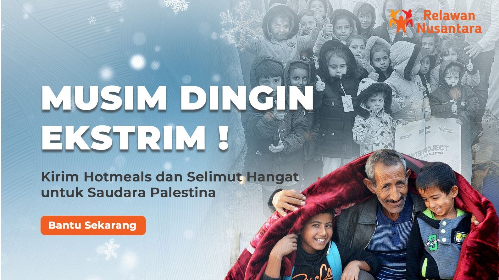 Dingin Ekstrem Mengancam Jutaan Warga Palestina