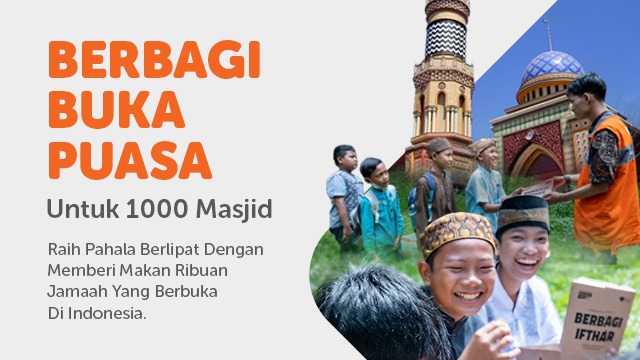 Berbagi Buka Puasa Untuk 1000 Masjid Di Indonesia - 19608