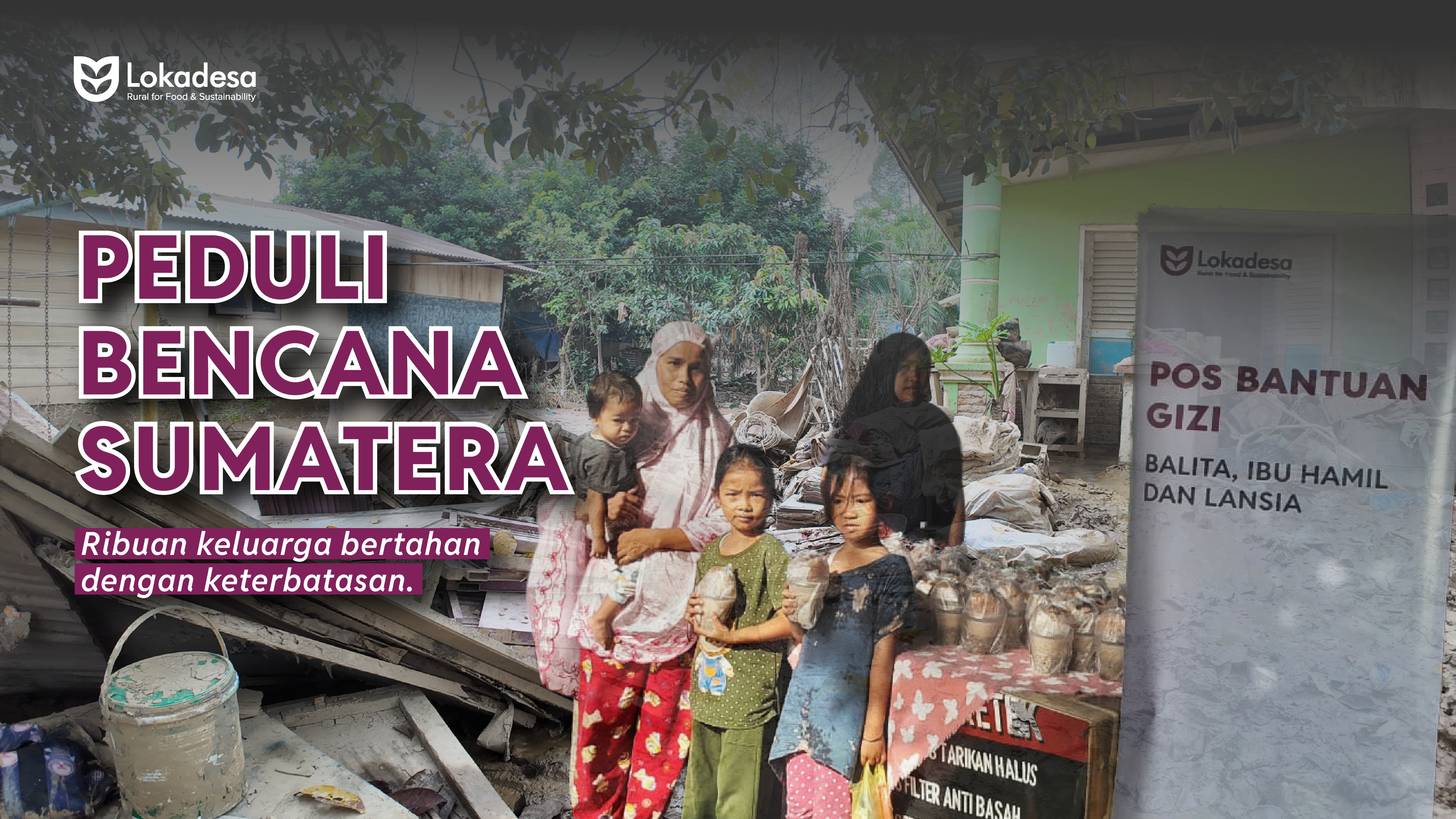 Urgent Bantu Korban Bencana Alam Dapatkan Akses Pangan - 22490