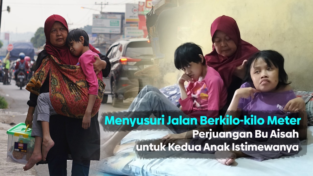 Perjuangan Bu Aisah Untuk Kedua Anak Istimewanya - 21515