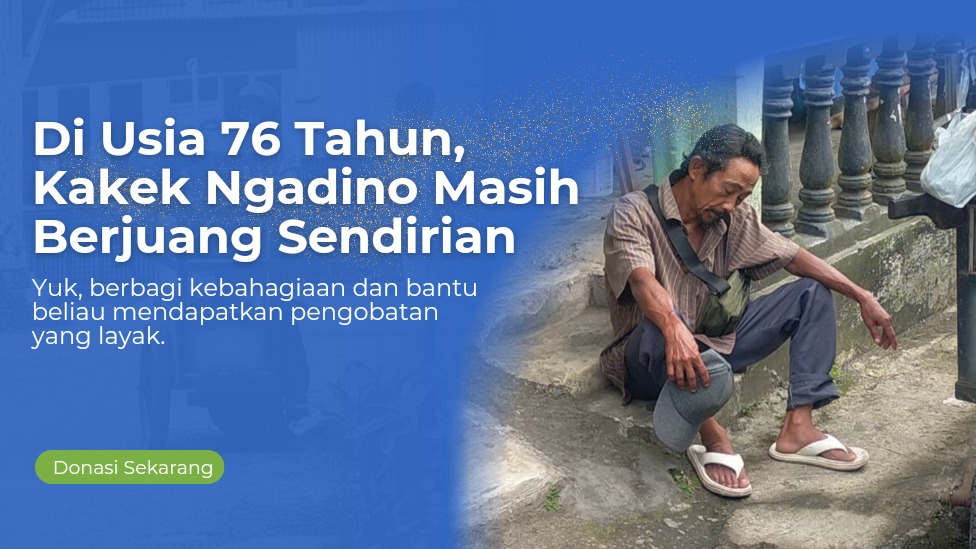 Kakek Masih Berjualan di Usia Senja Demi Bisa Berobat