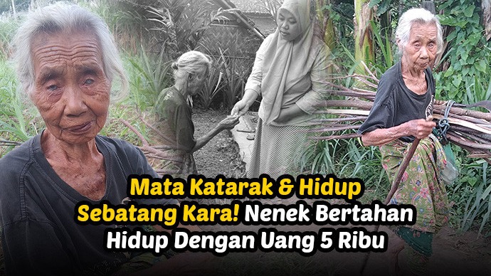Bantu Nenek Pencari Kayu Bakar Yang Hidup Sendirian - 21624