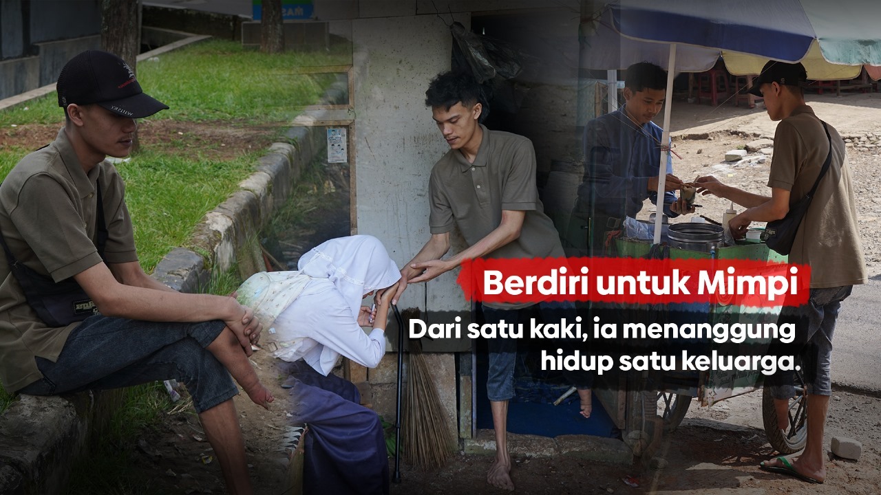 Wujudkan Mimpi Sederhana Ariya Mempunyai Kaki Palsu - 21849