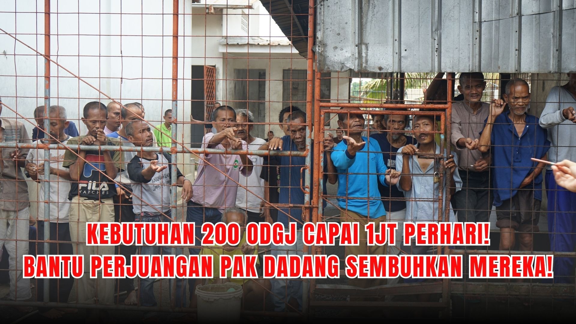 200 ODGJ Butuh Tempat Layak Bantu Perjuangan Pak Dadan - 22446