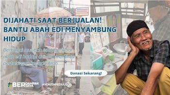 Ditipu! Bantu Penjual Pempe Untuk Hidup Lebih Layak