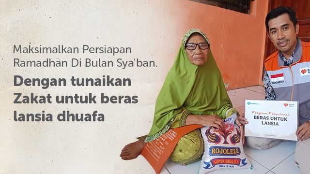 Zakat Untuk Beras Lansia Dhuafa - 19726