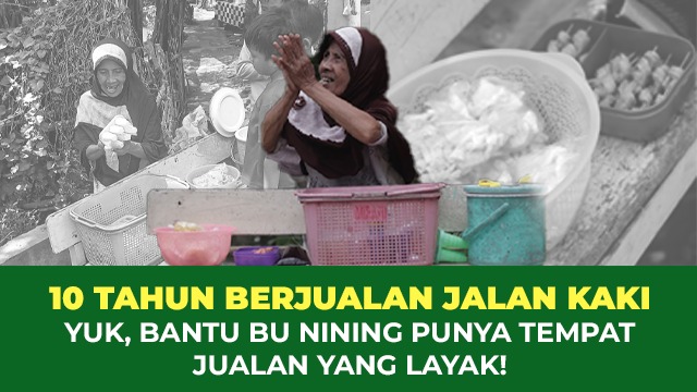 Lansia Ini Tetap Jualan Meski Harus Jalan Jauh - 21194